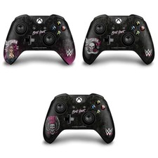OFFICIAL WWE BRET HART MATTE VINYL SKIN DECAL FOR XBOX ONE S / X CONTROLLER