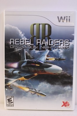 REBEL RAIDERS : Operation Nighthawk (Nintendo Wii, 2006) CIB