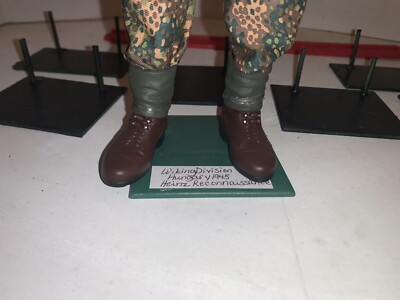 1/6 Custom Made Figure Stands (metal). 1/6 Action Figures. Set of Six.