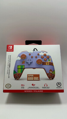Super Mario Bros - Power A Nintendo Switch Wired Controller - NEW IN BOX