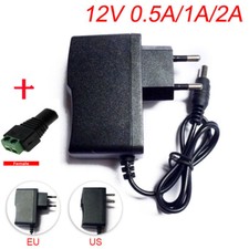 AC DC 5V 12V 9V 1A 2A 3A 0.5A Power Supply Adapter US EU Plug LED Strip light