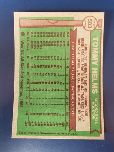 1976 Topps Baseball Cards Complete Your Set You Pick Choose #529 - 660 - Picture 37 of 87