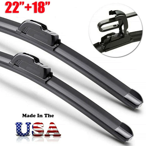 Limpiaparabrisas delantero 22"+18" calidad premium para todas las estaciones (juego de 2) - Imagen 1 de 7