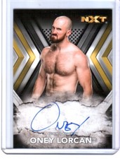 WWE Oney Lorcan RA-OL 2017 Topps NXT Authentic Autograph Card
