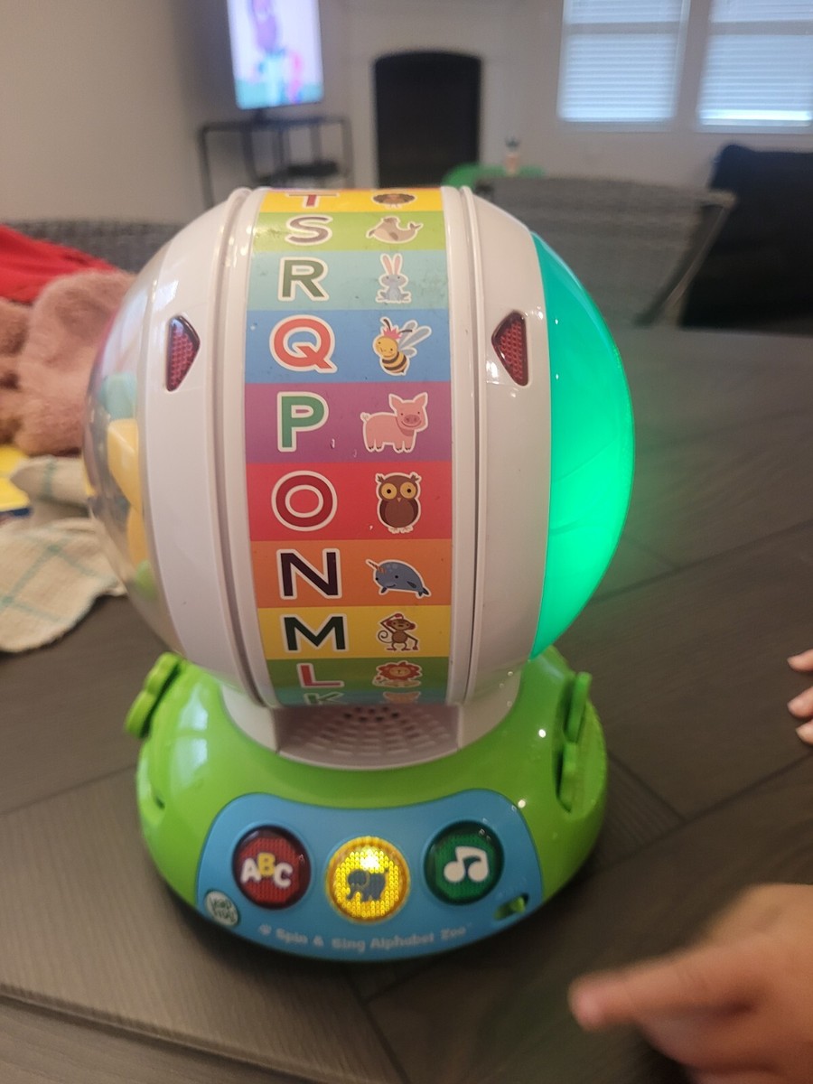 LeapFrog Spin & Sing Alphabet Zoo Learning Toy 789704263033| eBay