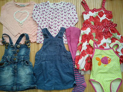  SCHÖNE MARKEN NEXT M&S MOTHERCARE 28x KONVOLUT BABY MÄDCHEN KLEIDUNG 12/18/24 MONATE (4)