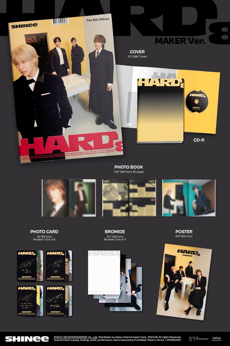 SHINee 8TH アルバムHARD フォトブック