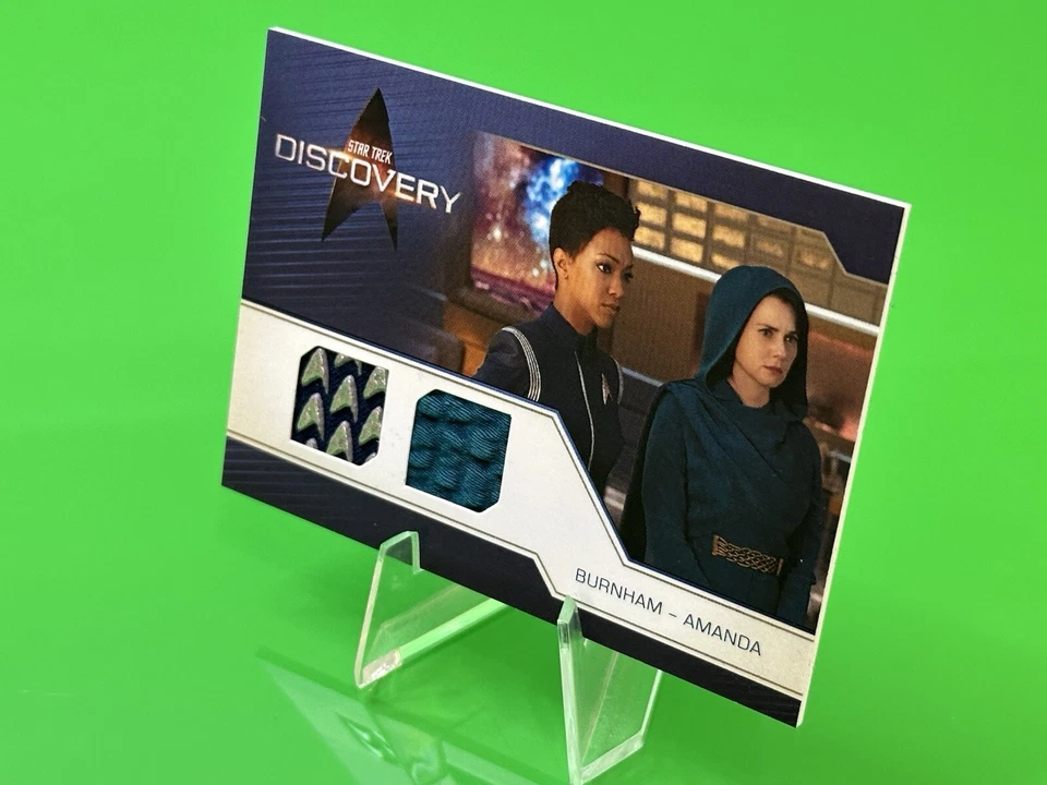 💫💫2024 Star Trek Discovery Season 5 Burnham-Amanda #DRC14 Dual Relics!!!💫💫 - Image 2 of 4