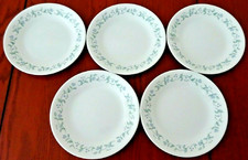 CORELLE COUNTRY COTTAGE (5) 6 ¾” BREAD & BUTTER PLATES CORNING-F