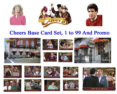 2025 Cheers Premiere Edition Complete 99 Card Base Set and Promo Card, you pick