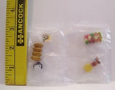 FASHION DOLL RE-MENT MINIATURE CAMPING SET FOOD ITEMS ACCESSORY 1/6 RETIRED