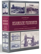 Lighthouse Quality Small Historical Postcard Album 200 Cards Collection Storage 