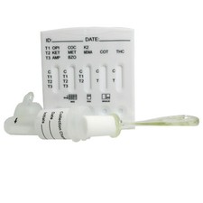 Kit de prueba de drogas de saliva 3 10 en 1 cannabis, cocaína, anfetaminas, opiáceos, MDMA + Más