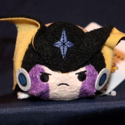 CAPCOM Rockman EXE Mega Man Battle Network Forte Mascot Mini Plush Doll Figure