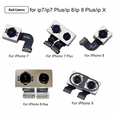 For iPhone 7 8 Plus X Rear Back Camera Flex Ribbon Cable Module