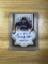 2023 Topps Five Star Baseball Jeremy Peña On Card Auto Houston Astros
