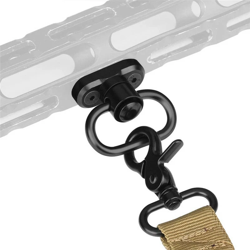 QD Sling Swivel Mount Heavy Duty M-LOK W/ Quick Detach Push Button - Image 4 of 4