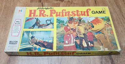 Vintage 1971 Sid & Marty Krofft's H. R. Pufnstuf Game Milton