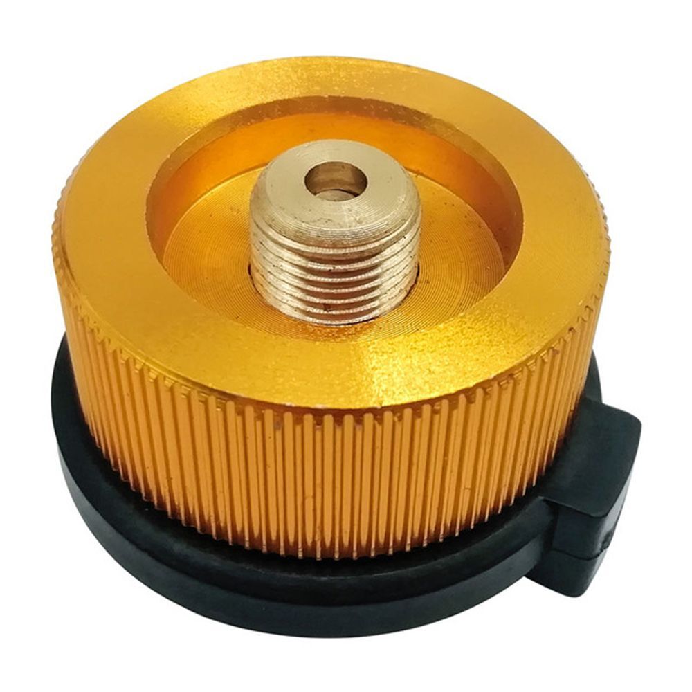 Camping Gas Stove Propane Refill Adapters Flat Cylinder Tank Coupler