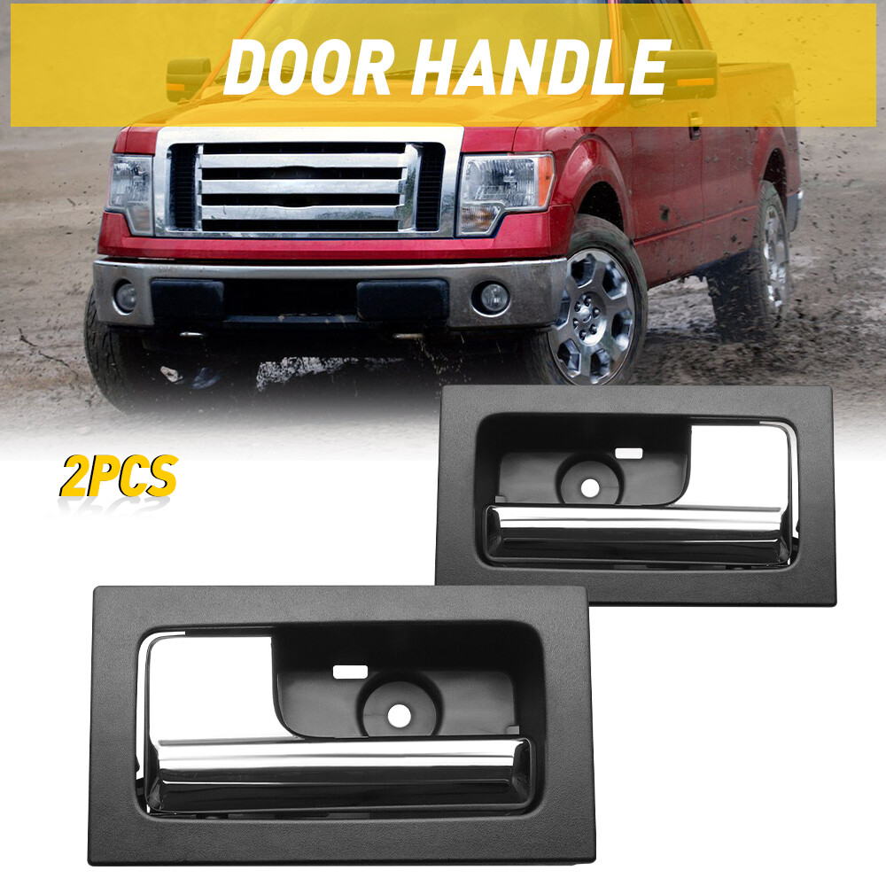 Door Handle For 2009-2014 Ford F-150 With Black Lock Housing Power LEFT Right
