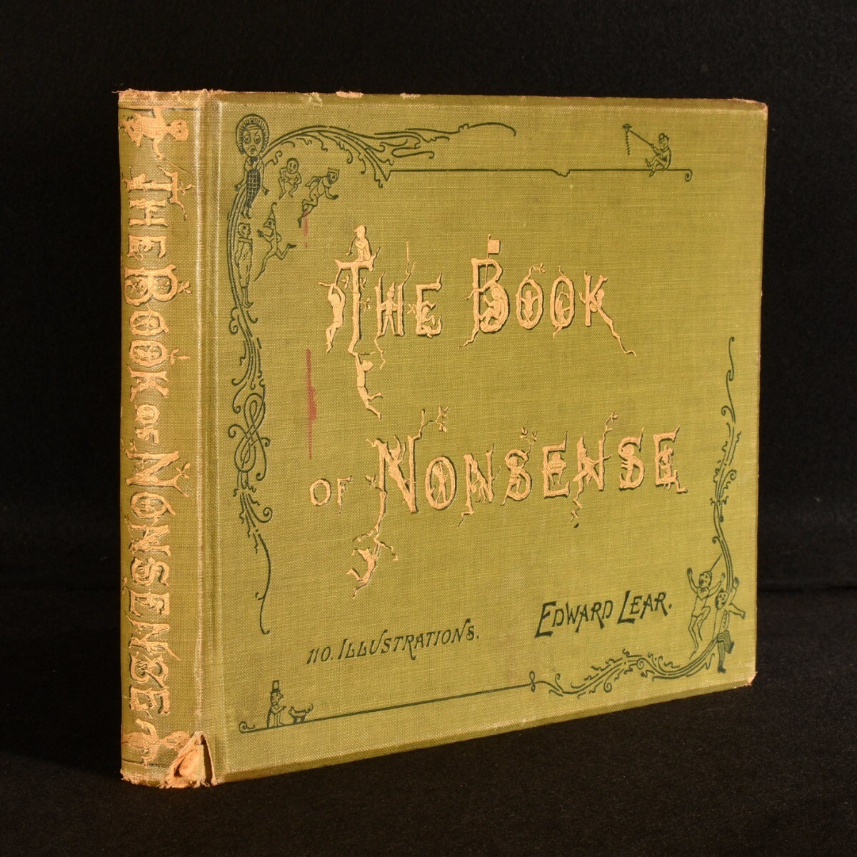 洋書・古本 LEAR'S BOOK OF NONSENSE Edward Lear's Book of Nonsense: Edward Lear, Original Colour