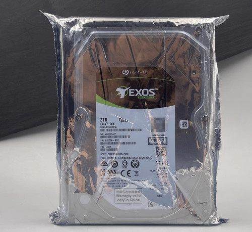 Seagate Exos 7E8 2TB Internal 7.2K RPM SAS 12Gb/s 3.5'' (ST2000NM003A) HDD - Picture 1 of 2