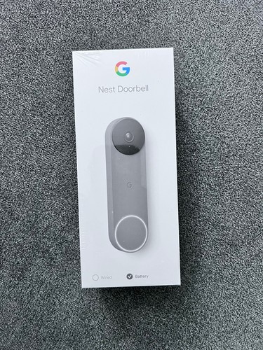 Ring Doorbell Wireless Google Nest Doorbell (Battery) Snow Nest