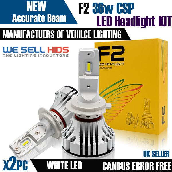 Kit Full LED H7 Per BMW Serie 5 F10 F11 Luci Anabbaglianti CANbus Bianco Potente 6500k 8000lm - Foto 11