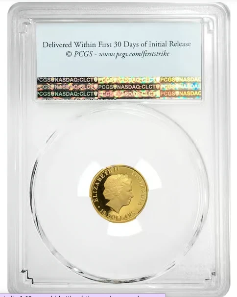 2016-P 1/10 oz $15 Gold Australian Koala Proof Coin PCGS PF 70 DCAM First Strike - Image 2 of 2