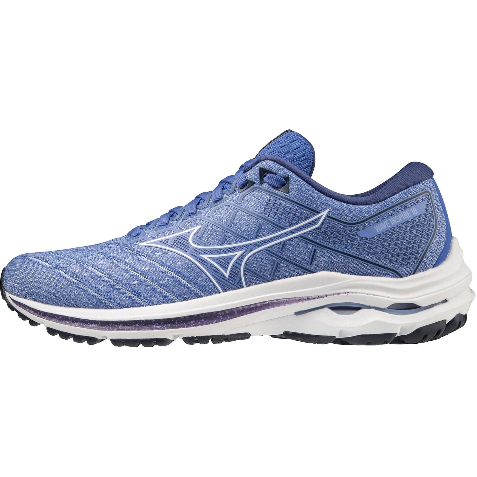 Женские кроссовки для бега Mizuno Wave Inspire 18 - синие 16090₽