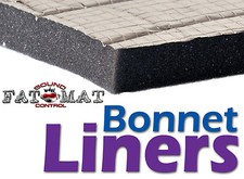 SALE! FATMAT ALUMINIUM BONNET LINER Sound & Heat Foam Insulation Car CamperVan