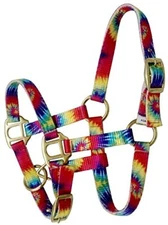 Showman FOAL/MINI Premium Tie-Dye Nylon Halter