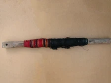 Old Antique Primitive Wooden Wood Part Weaving Loom Warp Beam Threads Early 20th