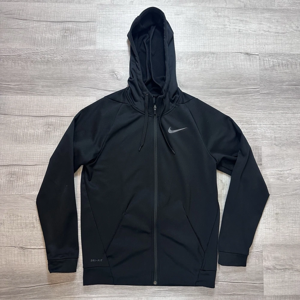 Nike Therm Sphere Max Training Jacket Hoodie Black Men's Small 931996-010