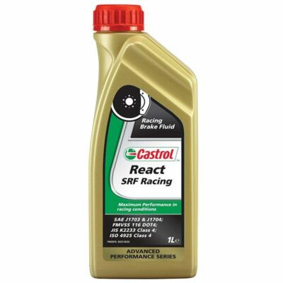 CASTROL React SRF Racing Fluid Brake Oil DOT4 1 Liter Ultra High Performance
