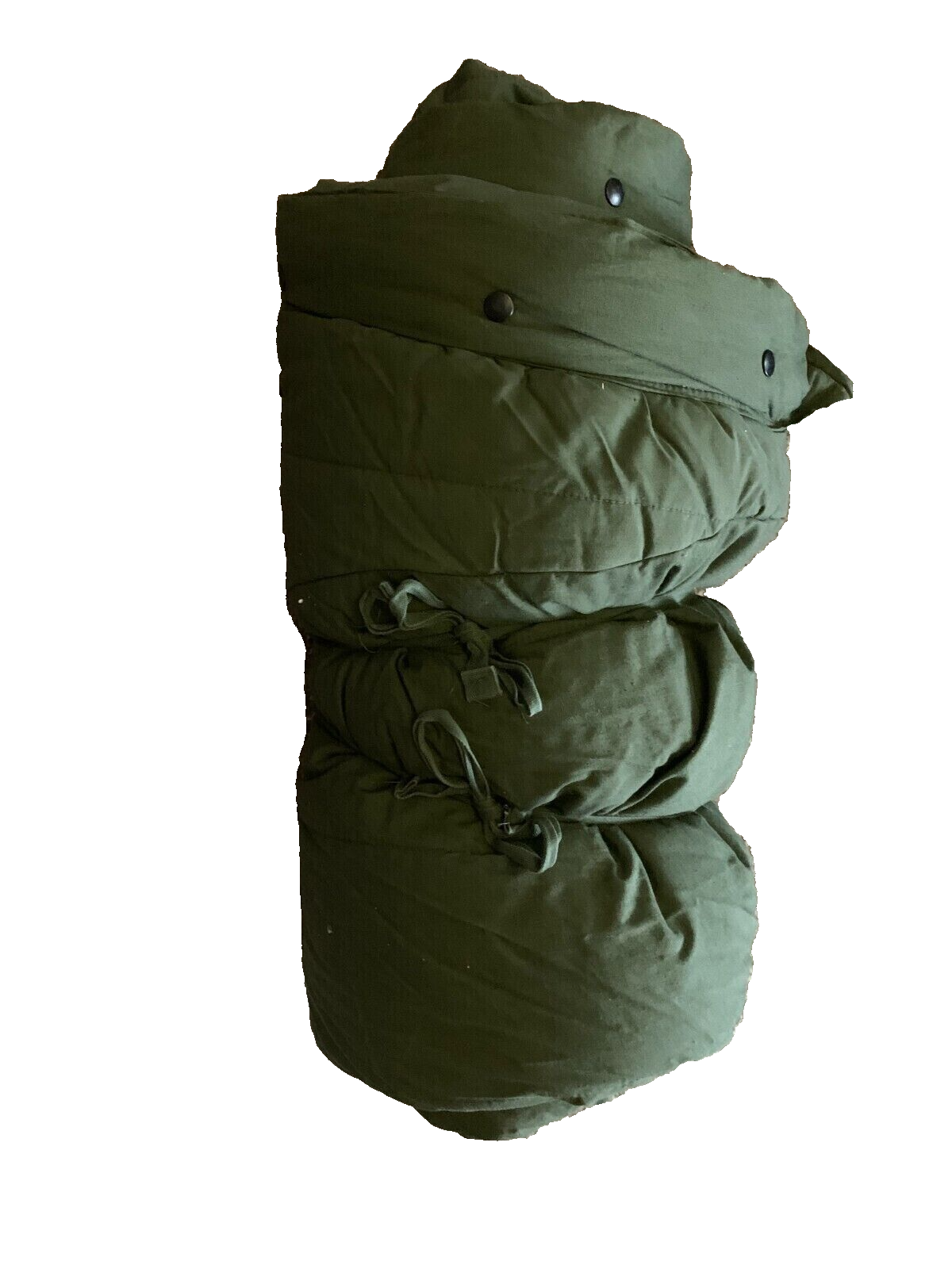 US Army Extreme Cold Weather Mummy Sleeping Bag Vintage Real Hooded Odb