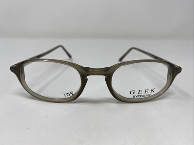 Geek Eyewear 205 TAUPE 48-20-140 Plastic Full Rim Eyeglasses Frame V607