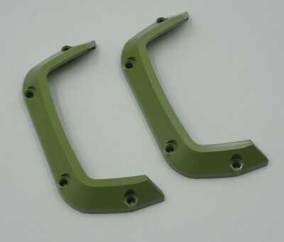 New! LEGO (2 pcs) Technic 15x2x7 Mudguard Panel - Arched - Olive Green - #46882