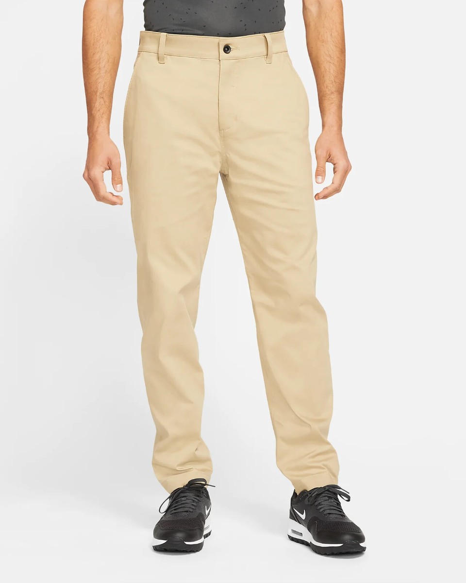 nike dri fit uv men's standard fit golf chino pants