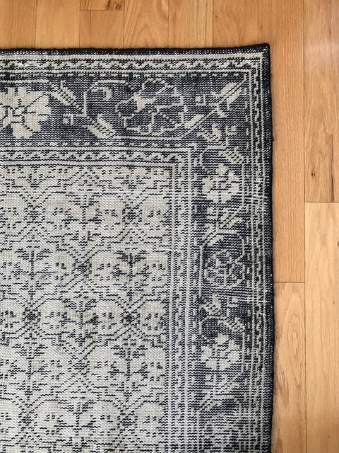 Pottery Barn Asa Suzani Rug Red 5x8 Turkish Wool For Sale Online