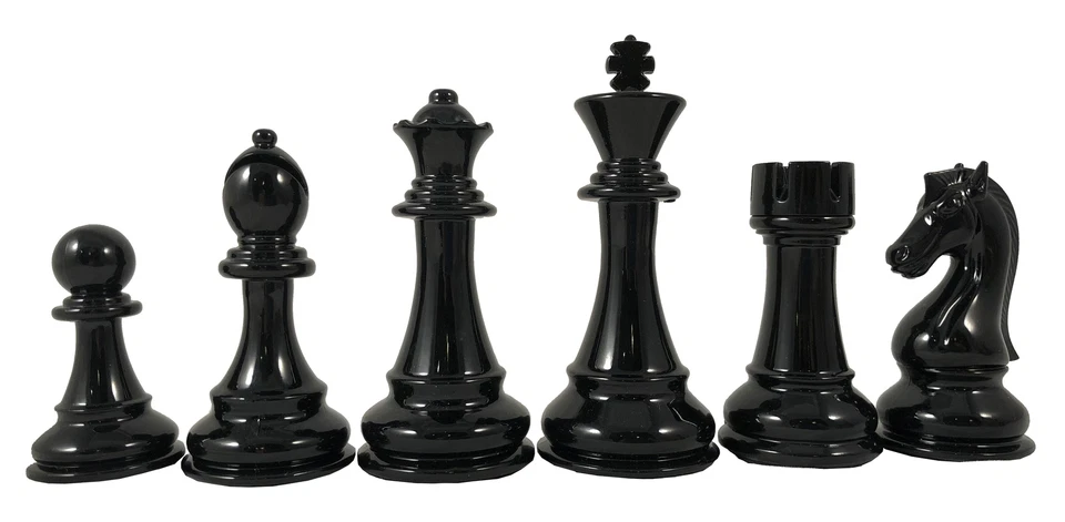 Staunton Chess Set - Quadruple Weighted Woodtek Chess Pieces - Image 3 of 4