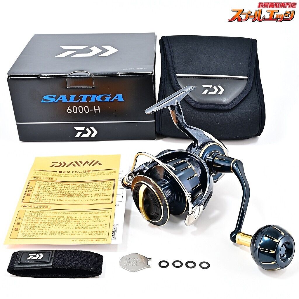New other】DAIWA 23 SALTIGA 6000-H Spinning Reel From Japan New other】DAIWA 23 SALTIGA 6000-H Spinning Reel From Japan