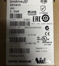 Control Techniques Nidec Unidrive SP0405 1.5KW Inverter