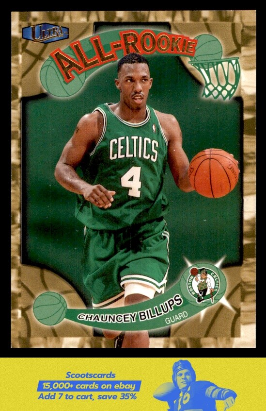 1997-98 Ultra Chauncey Billups All-Rookie card #5 AR Boston Celtics