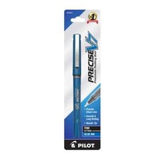 Pilot Precise V7 Rolling Ball Pen 0.7mm Fine Point Blue Office School Home