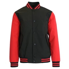 Men’s Lightweight Polyester Multi Pocket Varsity Jacket (S-2XL)