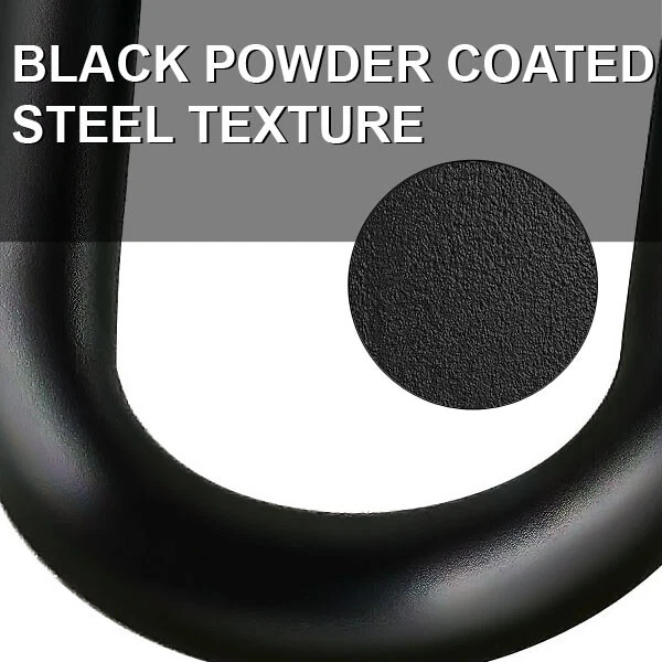 Black Rear Grab Bar Bracket Steel Bumper for 1987-2006 Yamaha Banshee YFZ 350 - Image 3 of 4