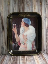 COCA COLA RECTANGULAR METAL SERVING TRAY - REPRO