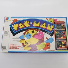 Vintage 1982 Milton Bradley Original First Edition Pac-Man Game Board Game