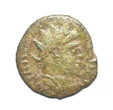ROMAN EMPIRE - BARBARIC IMITATION * TETRICUS #1564#